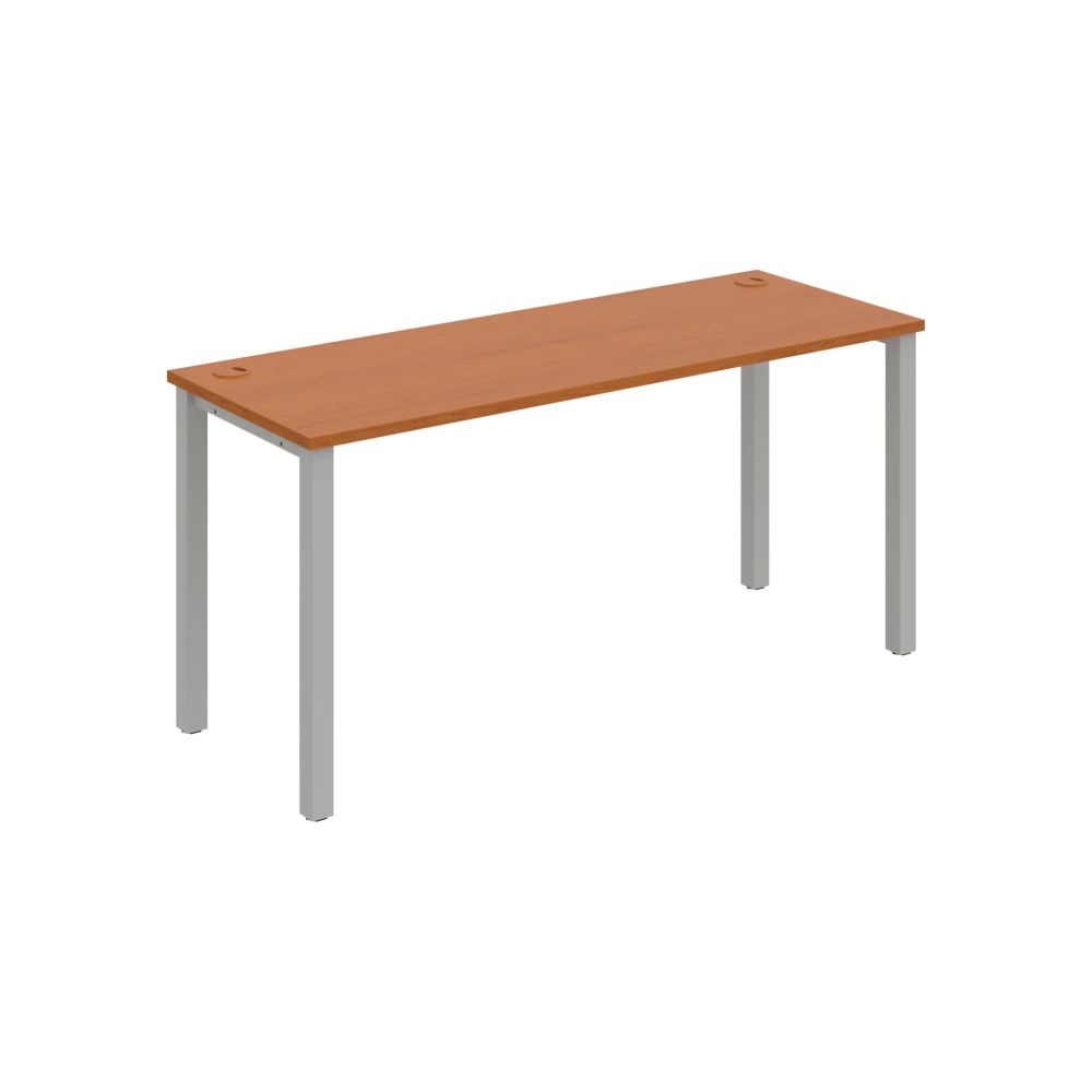 HOBIS kancelársky stôl rovný - UE 1600, hĺbka 60 cm, čerešňa