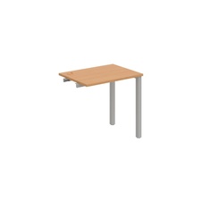 HOBIS prídavný stôl rovný - UE 800 R, hĺbka 60 cm, buk