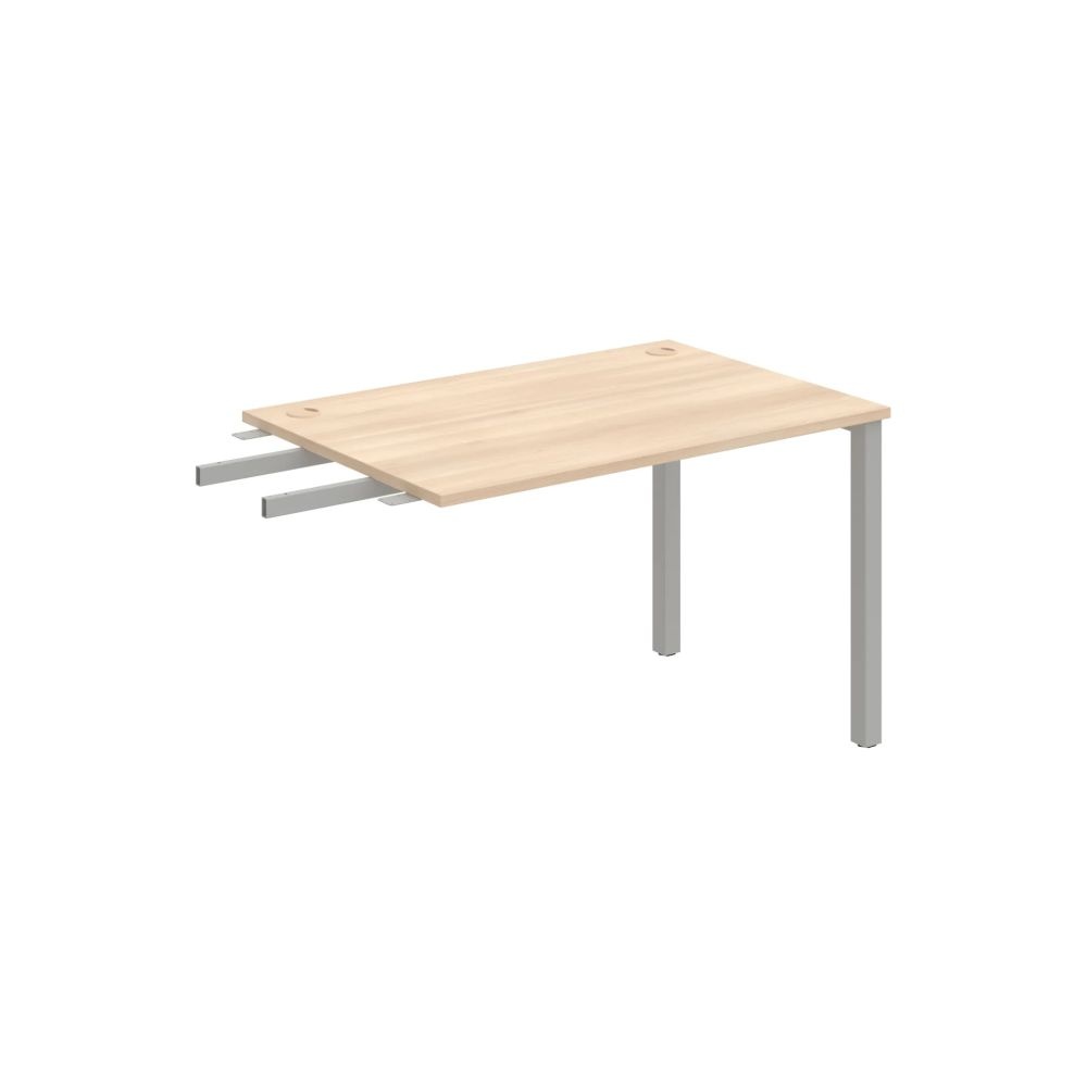 HOBIS prídavný stôl do uhla - US 1200 RU, hĺbka 80 cm, agát