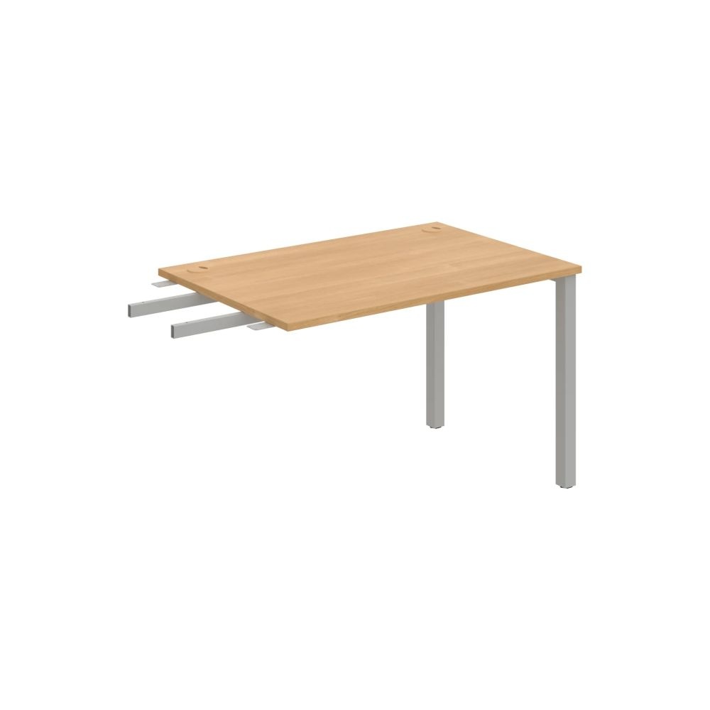 HOBIS prídavný stôl do uhla - US 1200 RU, hĺbka 80 cm, dub