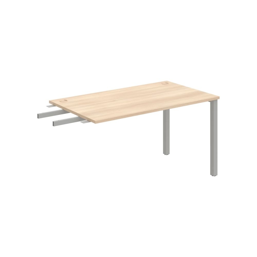 HOBIS prídavný stôl do uhla - US 1400 RU, hĺbka 80 cm, agát