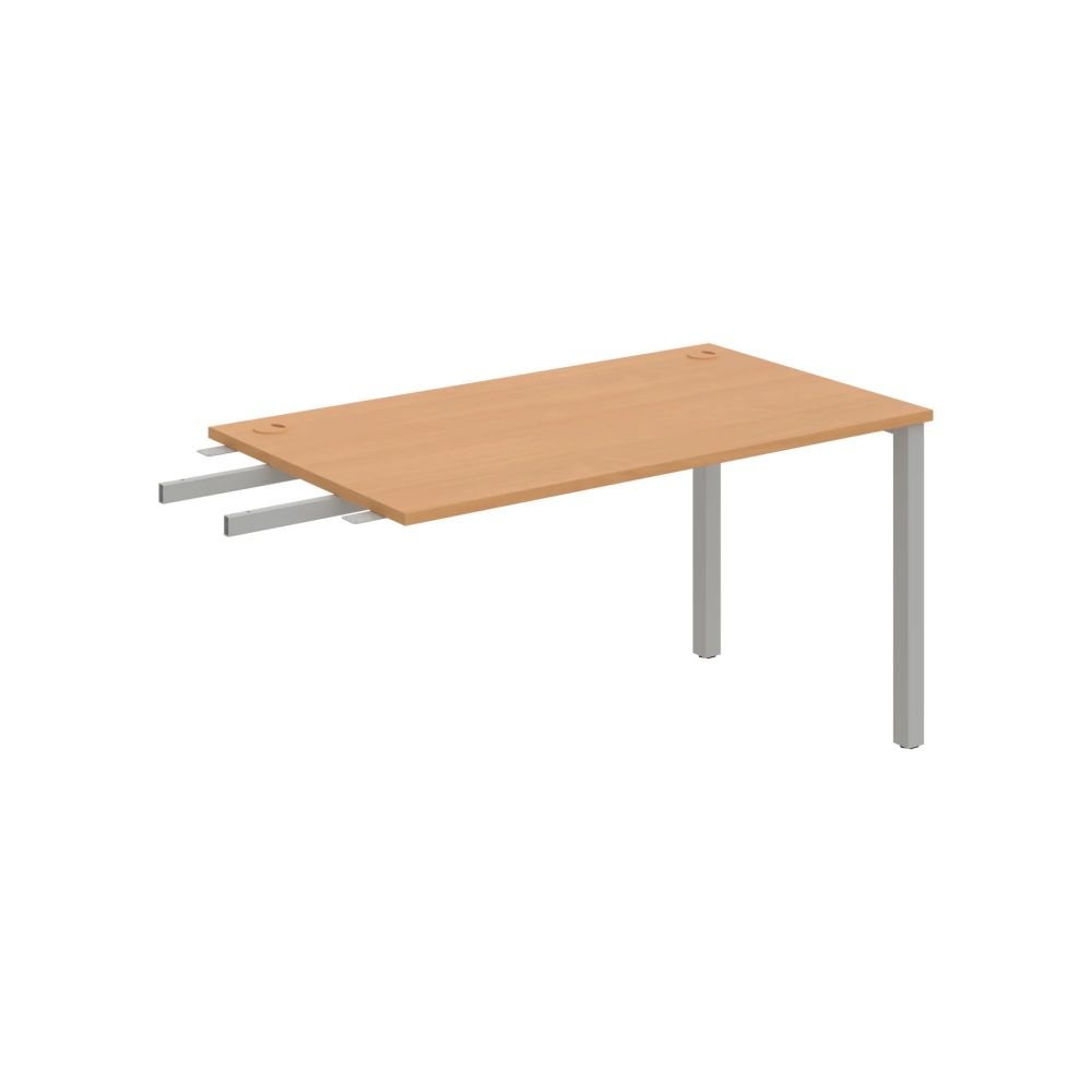 HOBIS prídavný stôl do uhla - US 1400 RU, hĺbka 80 cm, buk