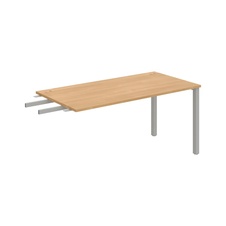 HOBIS prídavný stôl do uhla - US 1600 RU, hĺbka 80 cm, dub