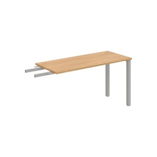 HOBIS prídavný stôl do uhla - UE 1400 RU, hĺbka 60 cm, dub