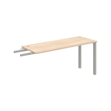 HOBIS prídavný stôl do uhla - UE 1600 RU, hĺbka 60 cm, agát