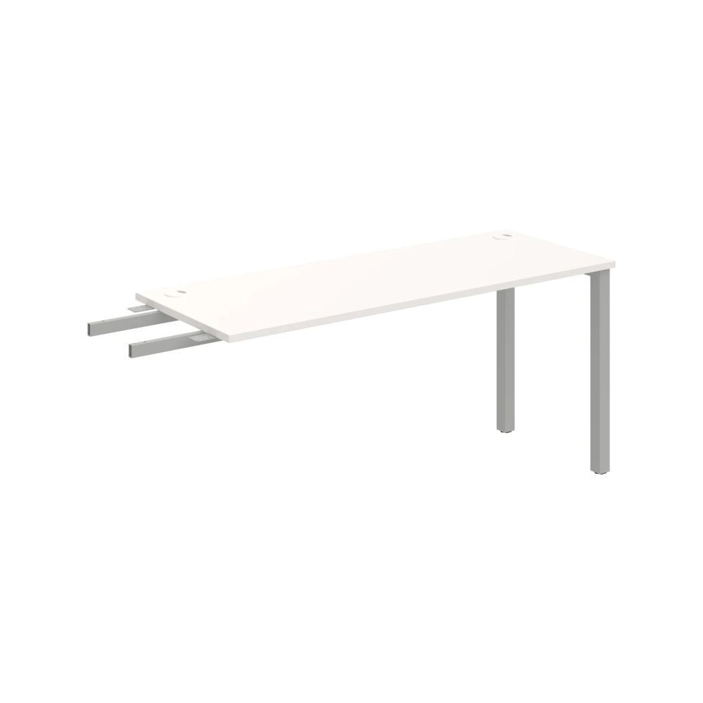 HOBIS prídavný stôl do uhla - UE 1600 RU, hĺbka 60 cm, biela