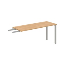 HOBIS prídavný stôl do uhla - UE 1600 RU, hĺbka 60 cm, dub