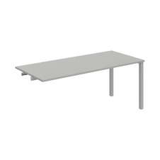 HOBIS prídavný rokovací stôl rovný - UJ 1800 R, šeda