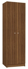 Šatníková skriňa lamino 2-dverová T1970, dekor orech