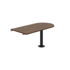 HOBIS prídavný stôl jednací oblúk - GP 1600 3, orech - 1
