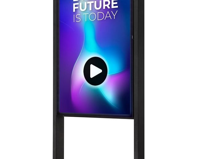 Vonkajší digitálny totem Design s monitorom Samsung 55"